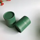 Custom Printed Cardboard Packaging Tube Round Candle Box Cylinder Cosmetic Paper Jar Food Grade