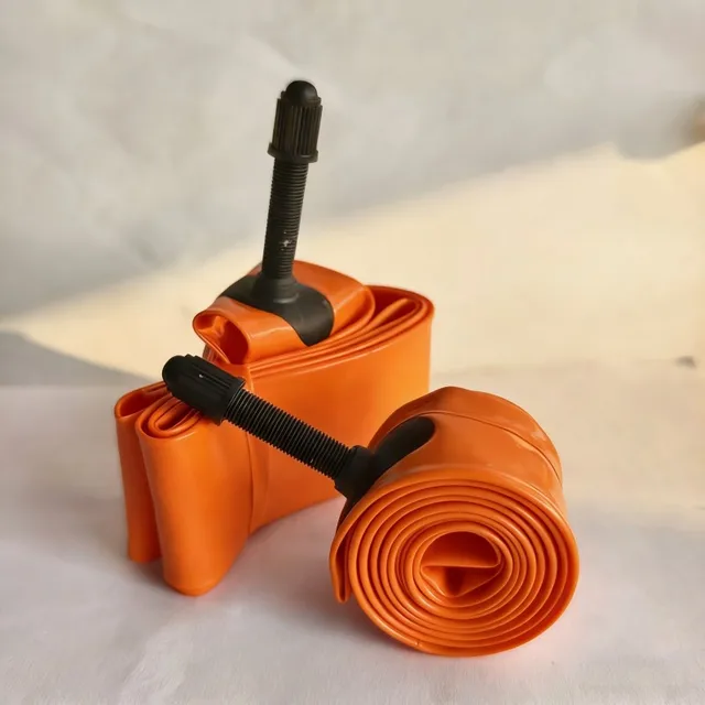 700x18-25C/23-25C Red Color Lightweight Bicycle TPU Inner Tube Puncture Protection for Road Bicycles Accessories