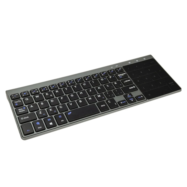 2.4G Portable Keyboards with Detachable Replaceable Battery for Laptop Computer Wireless Keyboard