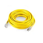 Power 12/3 25ft Power Retractable Electrical Outdoor 220v Heavy Duty Waterproof Extension Cord