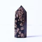 Wholesale High Quality Natural Crystals Healing Obelisk Gemstone Plam Blossom Points Decoration For Collection