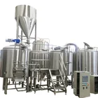 Micro Brewery 15hl 2 Vessels Steam Heating Micro Brewery System For Sale