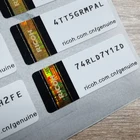 Code Security Printing Manufacturer Custom Printed Laser Security Label QR Code Stickers Hologram Can Be Opened First
