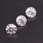 Gems Loose Price Cubic Zirconia 7A Synthetic Gems Round White Loose Cubic Zirconia