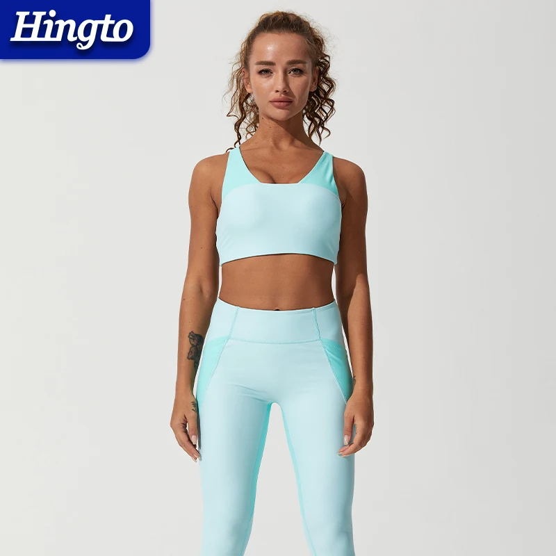 Sports wear for women active wear set high quality fitness yoga suits 2 pcs yoga sports bra sets workout women's gym sets