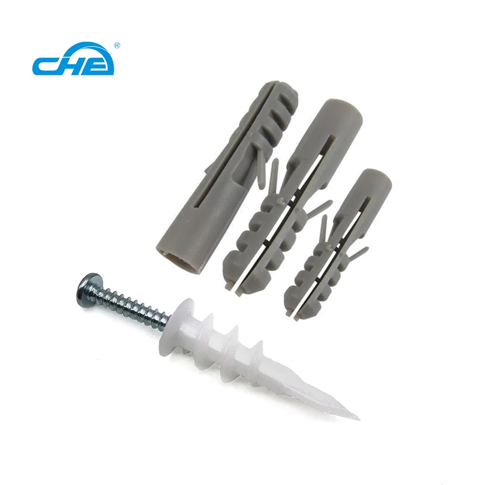 Furniture Anchors Plastic Expansion Anchor Bolt Pipe Tube Nylon With