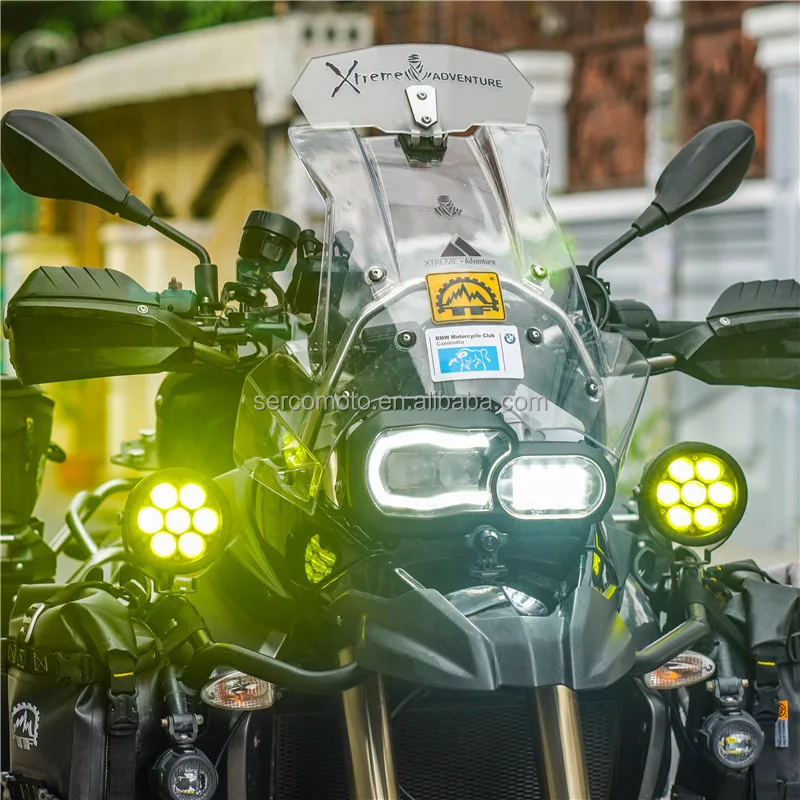 adventure motorcycle spotlights