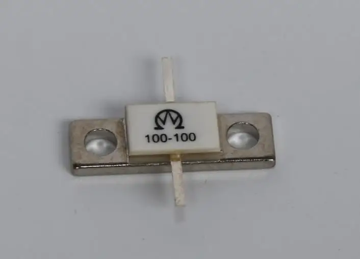 High Power 60W 100R Flange Resistor with 1Ω-500Ω Range ±5% Tolerance and 0~2GHz Frequency for RF Applications