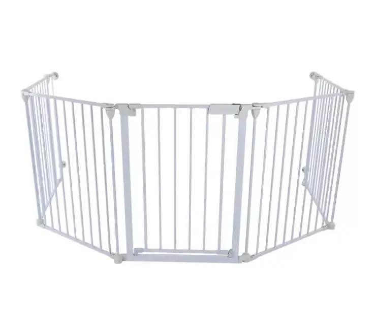 Metal Folding Dog Carrier Cat Door Exercise Indoor Pet Carrier Metal