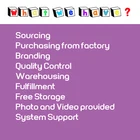 No Moq Quality Inspection Amazon Fba Labeling 1688 Dropshipping Agent Fulfillment Services