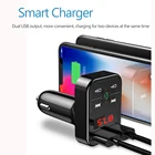 Car Player Card Blue Tooth FM Transmitter For Car MP3 Player Car Charger Support U Disk TF Card