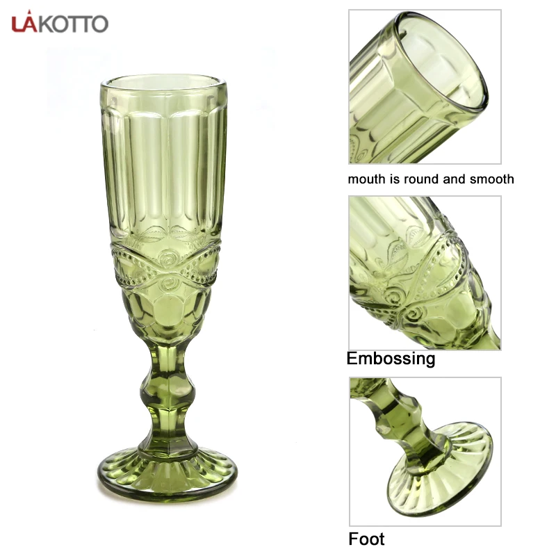 Crystal Wine Glass Goblet OEM Logo Colored Glassware Nordic Wholesale Electroplated Champagne Glass For Wedding