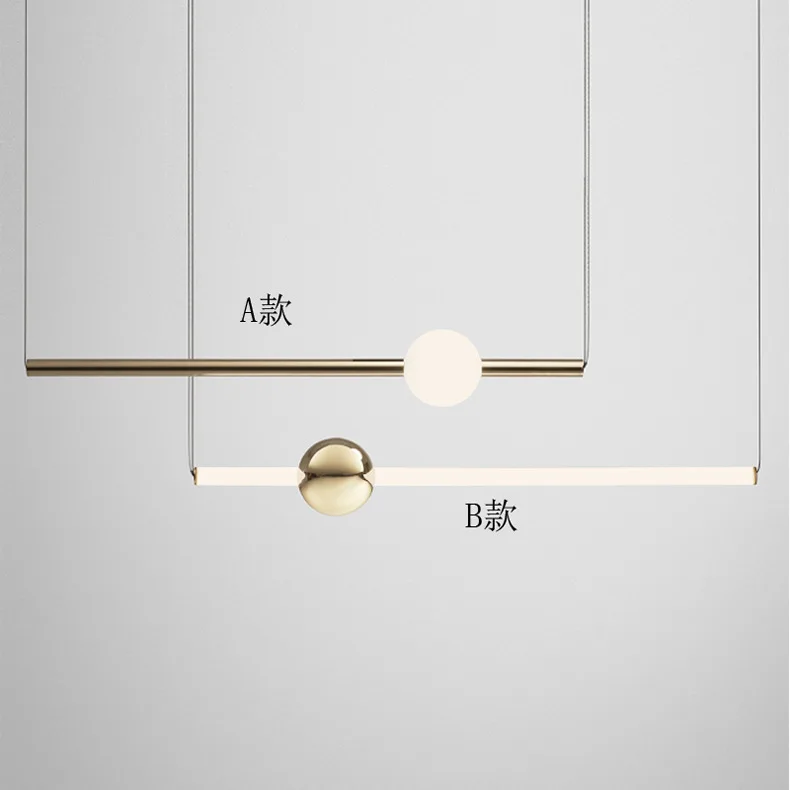 Zhongshan Modern Home Decor Glass Tube Vertical Level Hanging LED Chandelier Pendant Light for Hotel Showroom