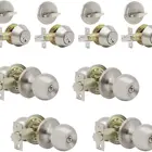 Door Lock 587 Series Entrance Stainless Steel Door Lock Set