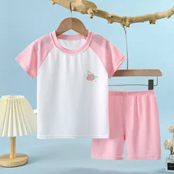 factory direct sales new baby girl clothes short sleeve suit baby boys summer clothes