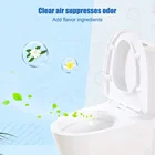 Automatically Keep Toilet Bowl Clean Purple Color Flushing Tablets Toilet Cleaner