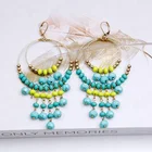 Acrylic Bead Earring 2021 New Acrylic Bead Earring Hoop Earring