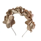 Pink New Style Naked Pink Rose Flower Head Band
