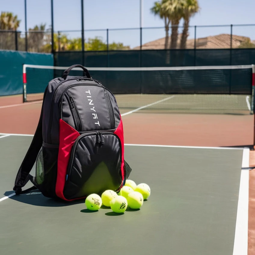 product custom logo professional tennis backpack badminton racket bag with shoe pocket padel tennis bag for women-4
