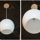 Round Light Pendant Hot Selling Minimalist Design Indoor Decorative Round Ball Ceiling Mounted Modern Led Pendant Light