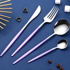 Cutlery Set 4 Pieces Portuguese Stainless Steel Cutlery Set With Gift Box Knife Fork Spoon Set