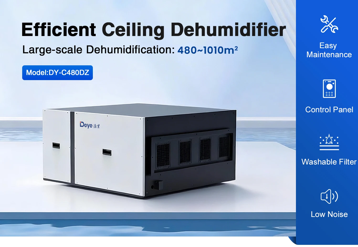 Air Purifier, DY-C480DZ, 480L, Ceiling - detail 2
