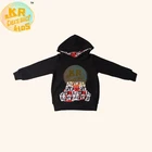 Winter Clothing Hot Sale Baby Winter Hoodie Hooded Letter Baby Tracksuit Set 2 Piece Set Toddler Girls Clothing