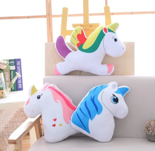 New 40cm Cartoon Unicorn Plush Toys Rainbow Dash Pony Doll Toy For Children's Toy Pillow