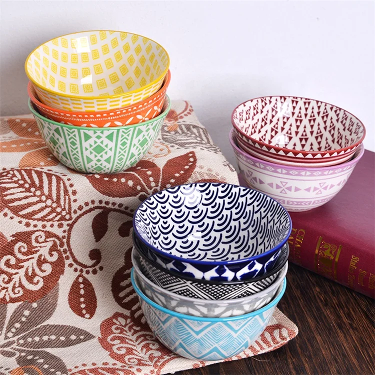 custom printed ceramic bowls