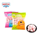 Halal Heart Shape Marshmallows Candy Iss U Brand Marshmallow Sweets Cotton