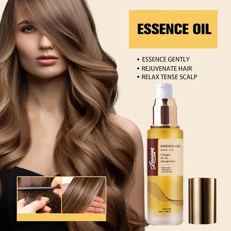 Argan Oil - Hair Treatment | For Hair Repair - Cold-Pressed Lightweight Argan Oil Hair Serum - For Dry, Damaged Hair, 50 ml