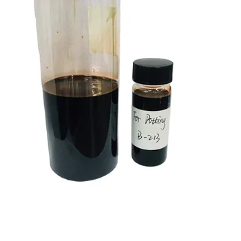 B-214 Mixture Dark Brown Liquid Cure Agent Epoxy Hardene Flooring Coating & Paint