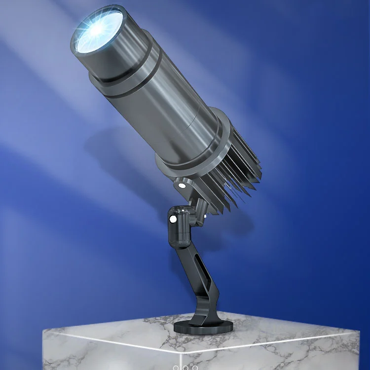 Waterproof Static Gobo Advertising Light Building Wall Projection Logo Floor Projector Waterproof