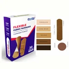 Adhesive Bandage Human Different Skin Tones Adhesive Finger Bandage Band Aid Customized Color Available