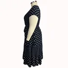 V Neck High Quality Durable Sleeve V Neck Tiered Summer Casual Maxi Dresses Women