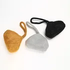 Sequins Clutch Clutch Evening Bag Luxury Aluminum Sequins Trihedral Designer Clutch Mini Tote Evening Bags