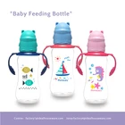 MOQ 1 Carton Factory Directly Supply 240ml/8oz Standard PPbaby Feeding Bottle With Cute Animal Shape Lid BPA Free