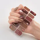 Shanghai Nail Wraps Hot Sale Fashional Shanghai Huizi Factory Nail Art Nail Stickers Wraps