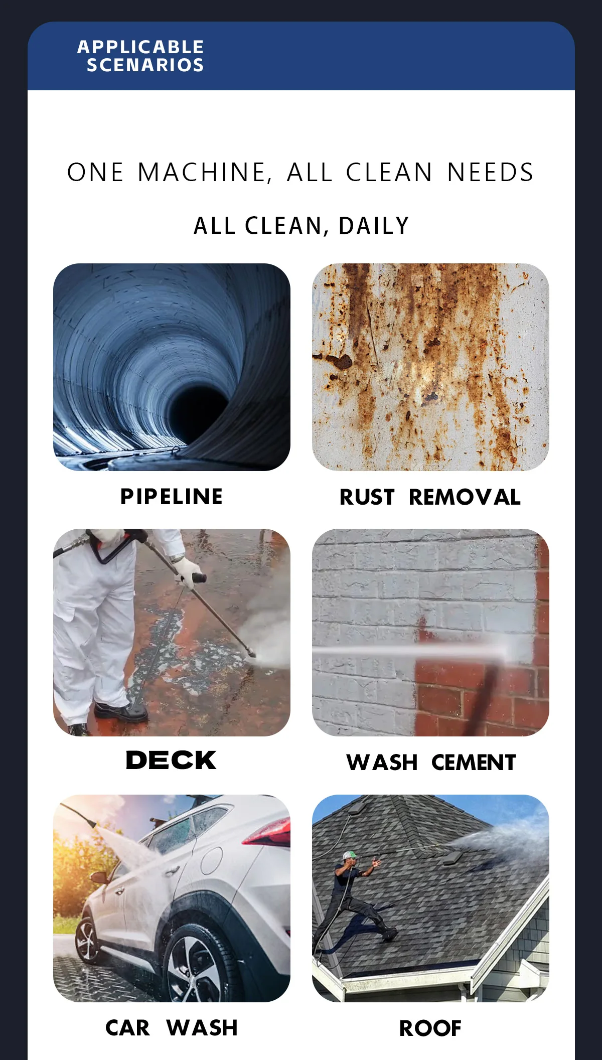 min ship deck cleaning building cleaning high pressure washer for rust removal and deburring-6