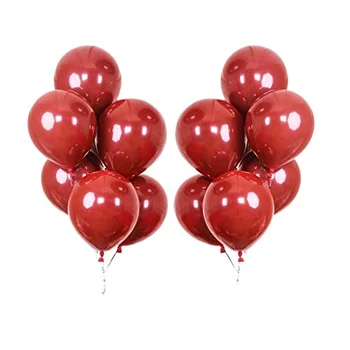 Wholesale Gift Toys 10 Inch Birthday Wedding Decorations Metallic Latex Party Balloons