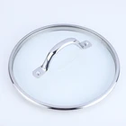 Pot Lid Pot Lid Stainless Ring G Type Temper Glass Pot Lid Cookwar Lid For Stainless Steel Pot Ceramic Lid