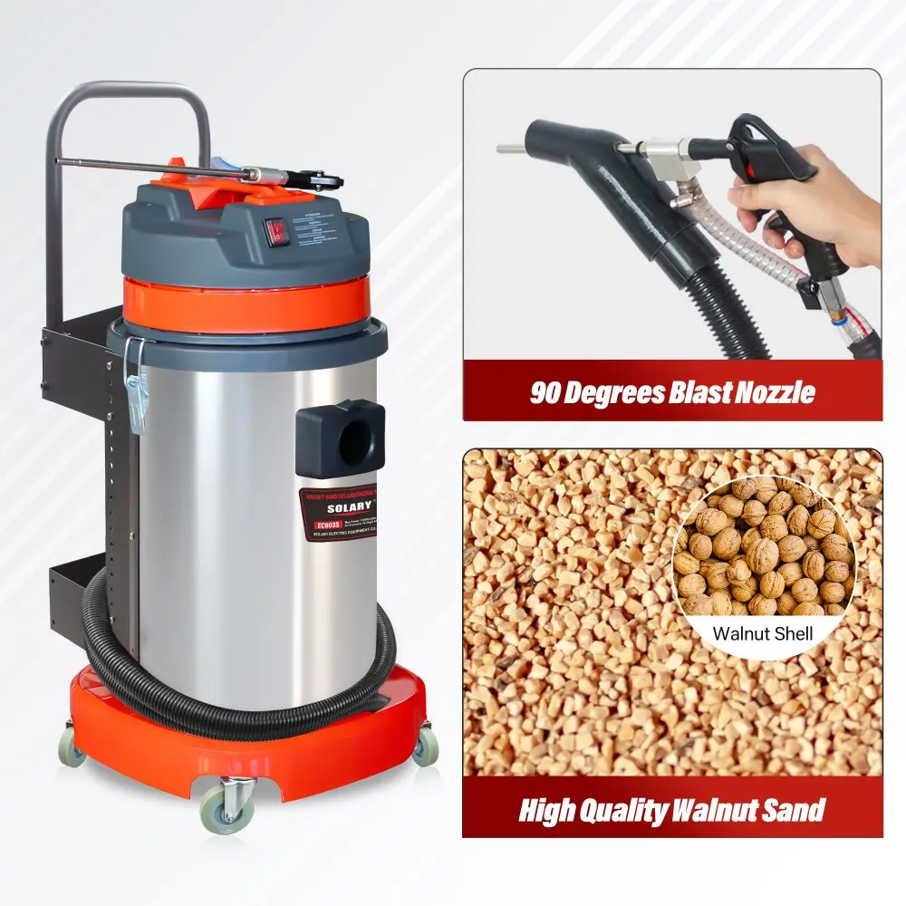 SOLARY EC603S Walnut Blaster for Engine Carbon Cleaning Hcebeaf75181b4f1eb727fd247e3245b0s