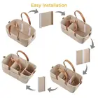 Baby Bag Baby Bag 2021 Best Sell Baby Felt Diaper Caddy Changing Bag Collapsible Baskets