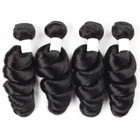 Loose 8A Loose 8-28inch Real Human Hair Loose Wave Hair Virgin Human Hair Bundles