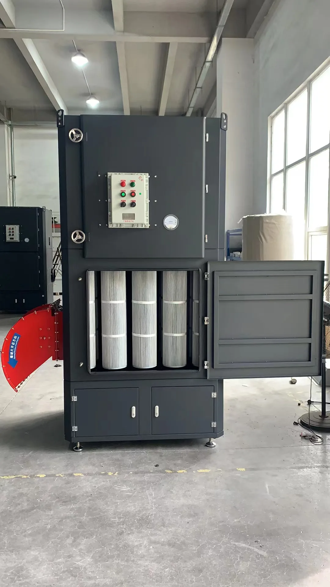 Ce Rohs Big Airflow Dust Collector Machine For Industry Automatic Dust