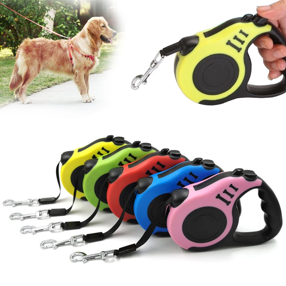 automatic retractable dog leash