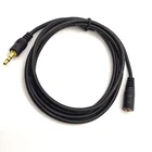 Earphone Cable Audio Cable Black Mini Phone Jack Audio Stereo Earphone Extension Cable
