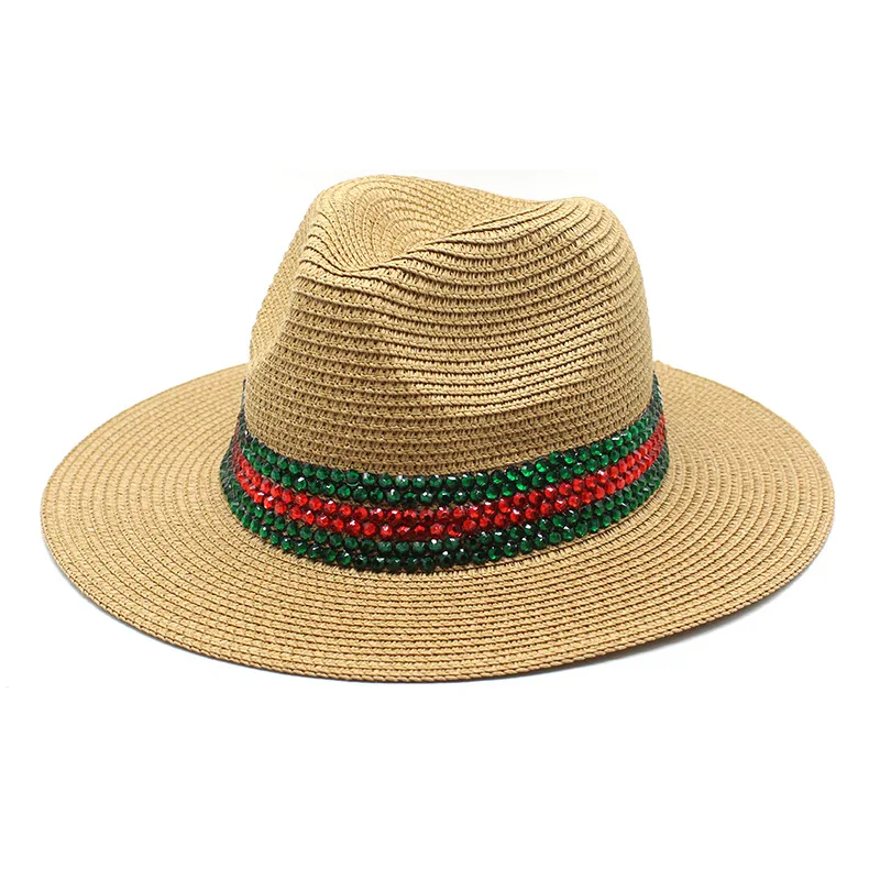 round straw boater