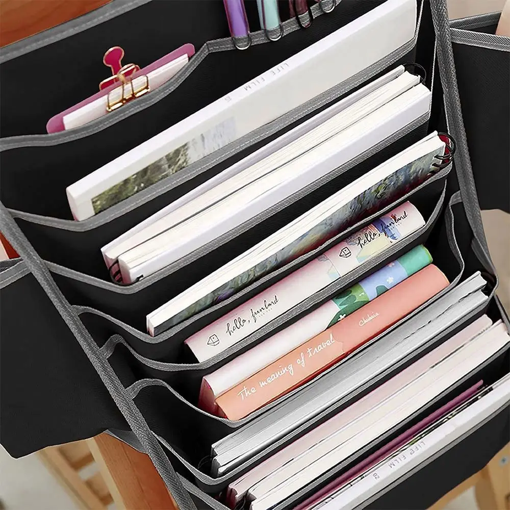 2022 High quality student book stationery storage bag organizer desk hang bag One-Stop Service