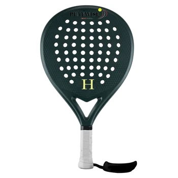Factory Customized Design Your Own Tennis Racket Paddle Hot Sale 18K Carbon Fibre Padel Rackets with Soft EVA